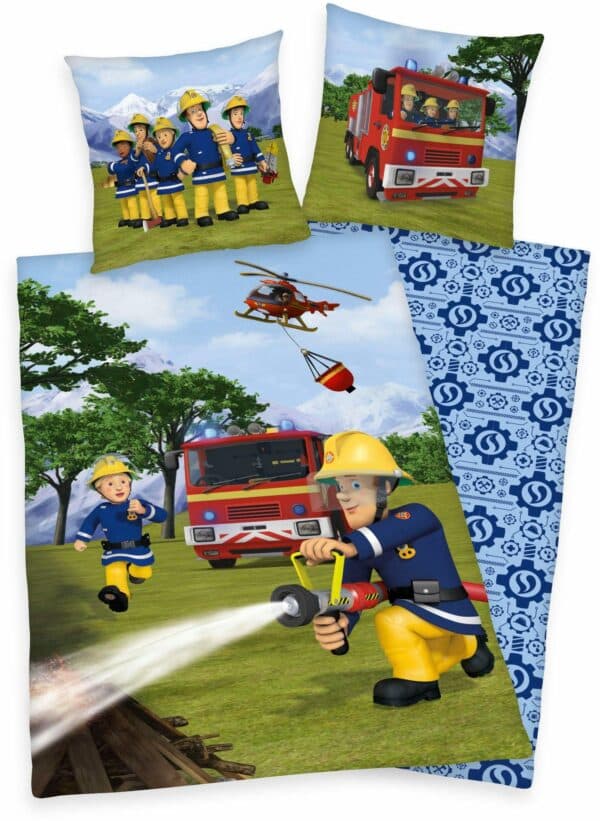 Feuerwehrmann Sam Kinderbettwäsche "Feuerwehrmann Sam"