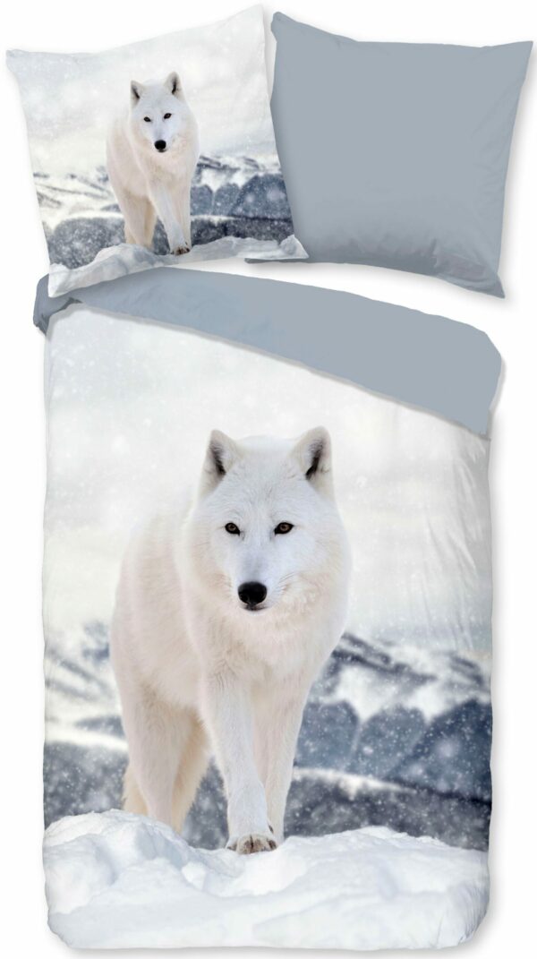 PURE luxury collection Wendebettwäsche "White Fox"