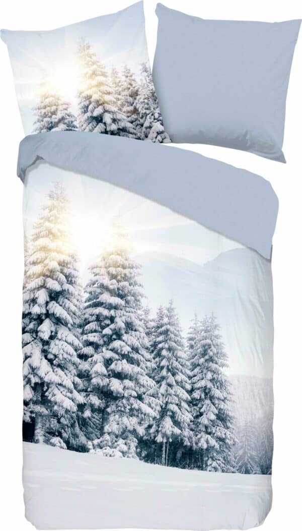 PURE luxury collection Wendebettwäsche "Winter View"