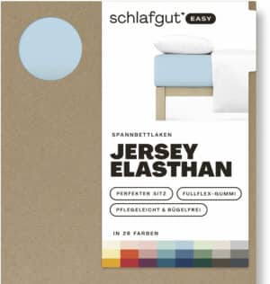 Schlafgut Spannbettlaken "EASY Jersey Elasthan"